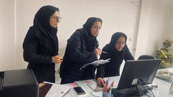 بازدید نظارتی مدیریت امور پرستاری از مراکز خدمات پرستاری در منزل بینش و همراه شما